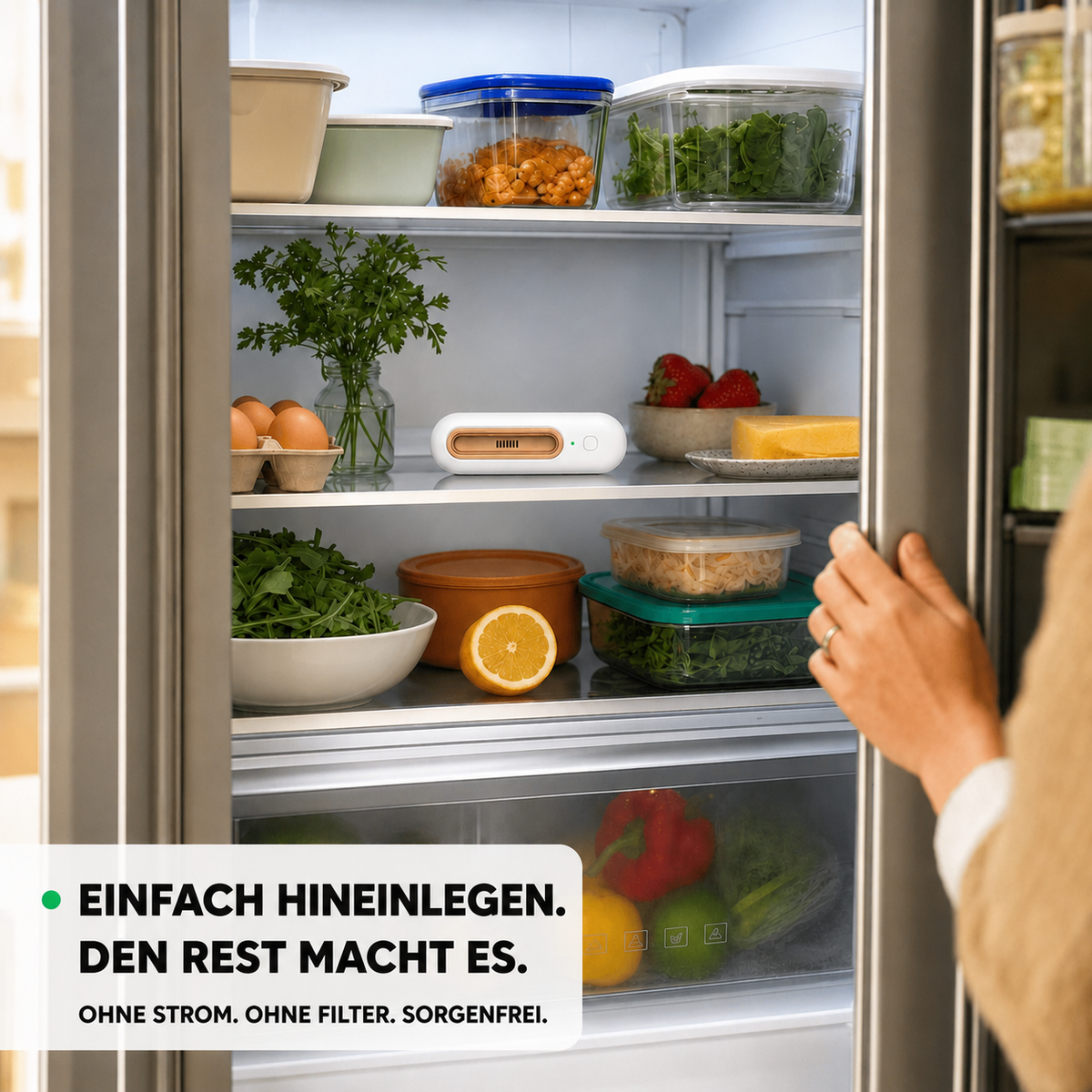 Frigora™ – So bleiben Lebensmittel 4x länger frisch
