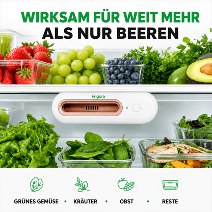 Frigora™ – So bleiben Lebensmittel 4x länger frisch
