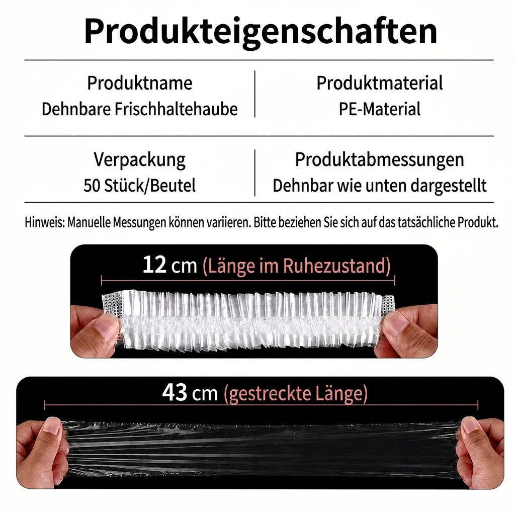 Frischhaltehauben Wiederverwendbar – Doppelt So Lange Frisch